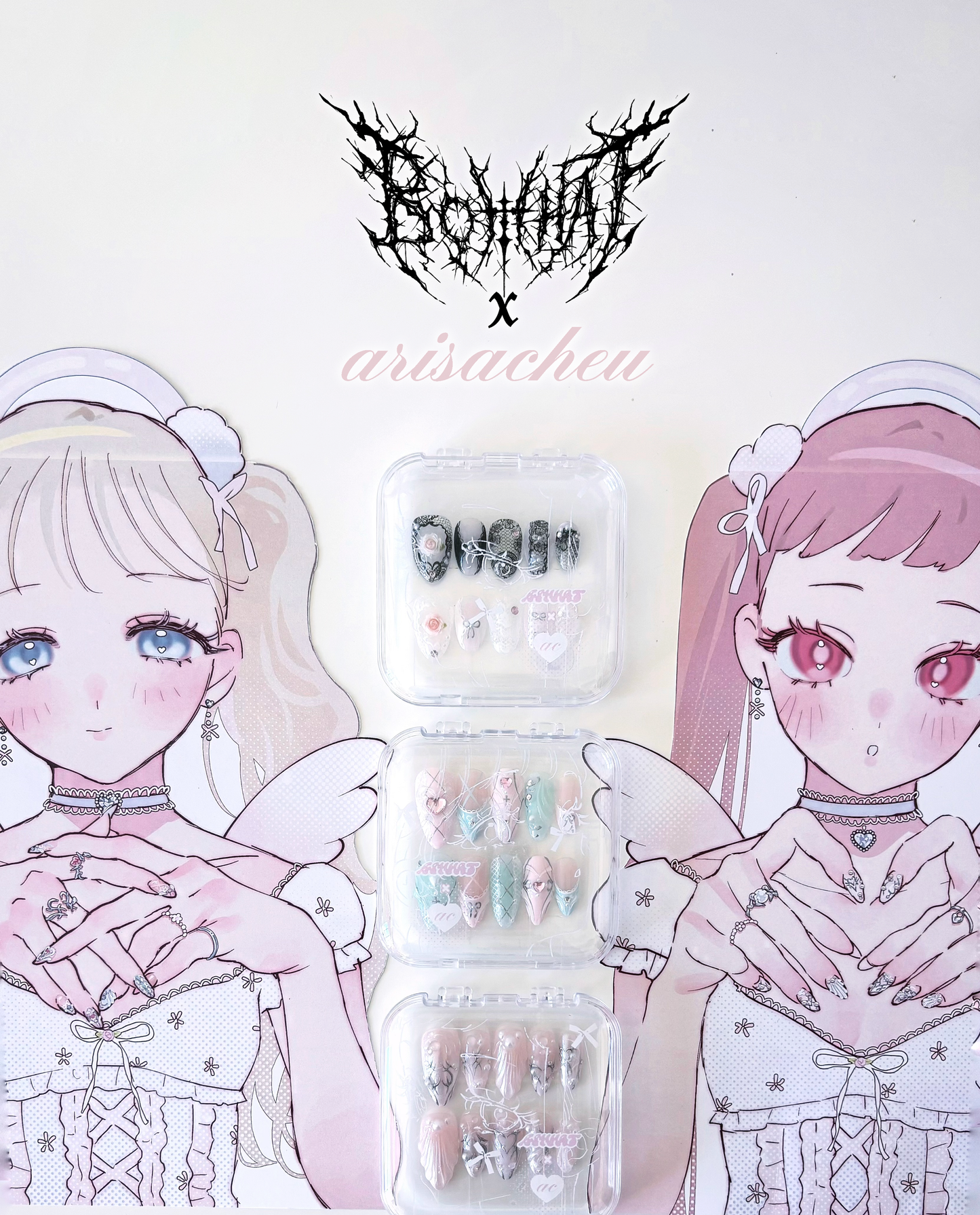 BOMHAT x ARISACHEU Collab - Pillowtalk Set