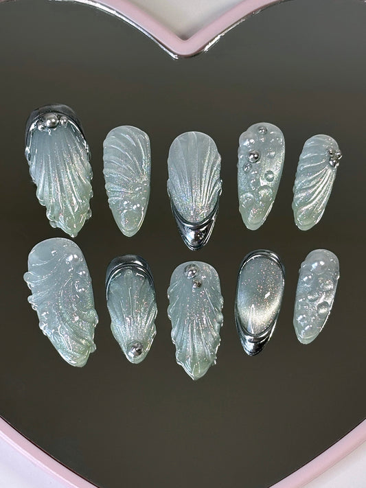 Watery Cyber Mermaid