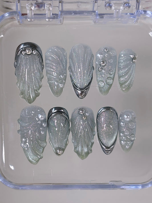 Watery Cyber Mermaid