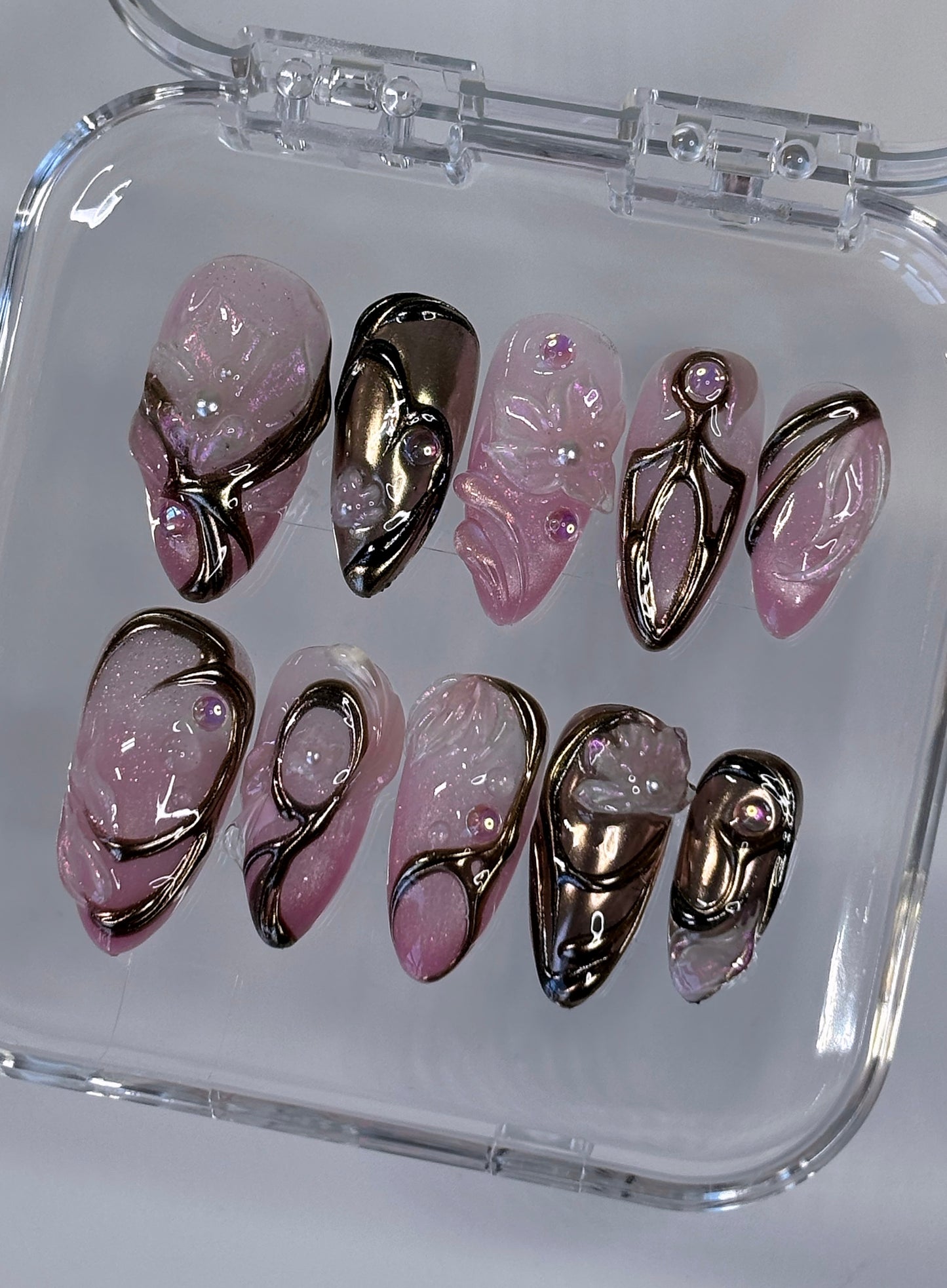 Mystbloom Set - Valorant Inspired Press-On Nails