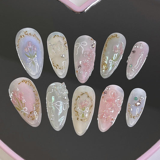 Pastel Spring Tulip Set