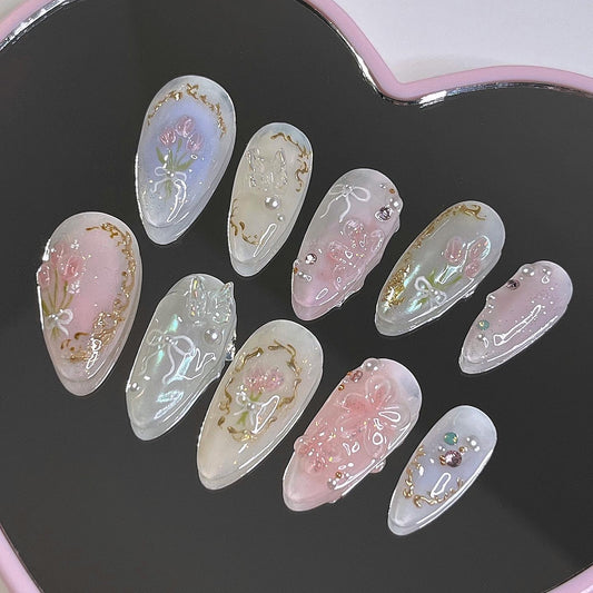 Pastel Spring Tulip Set