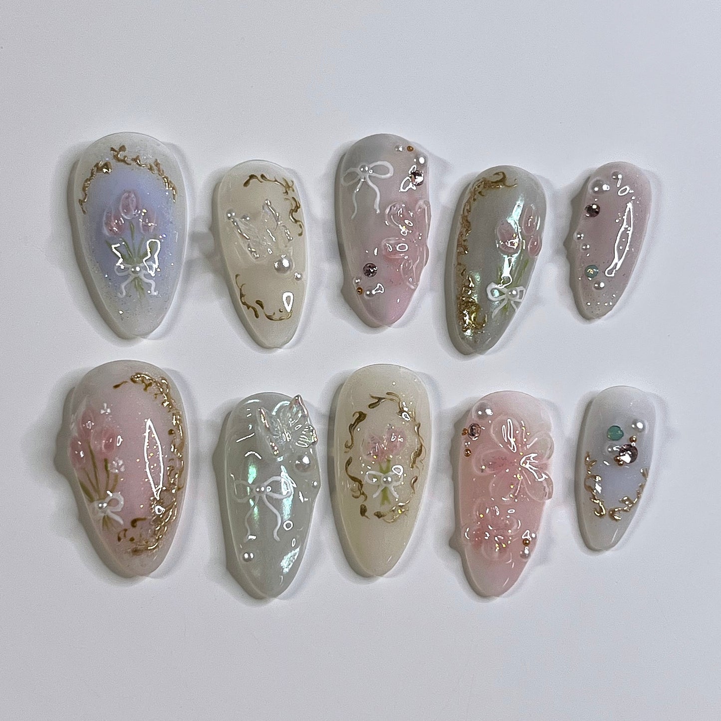 Pastel Spring Tulip Set